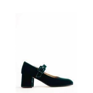 NEW PENELOPE CHILVERS women's honey velvet shoe in bottle